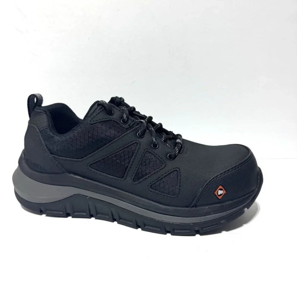 Merrell Mens Fullbench Speed CF Sneakers Black Size 6.5 M